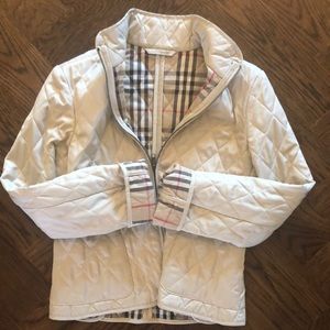 Burberry quilted jacket